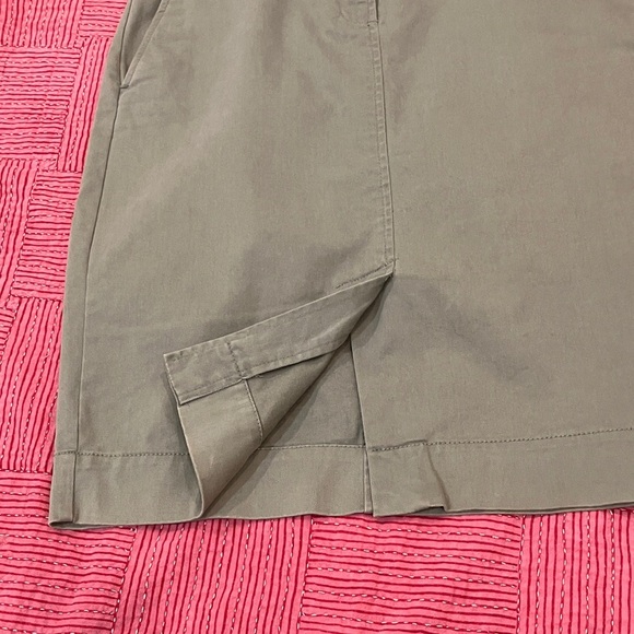 Banana Republic khaki Green pencil Stretch Skirt - Picture 11 of 13